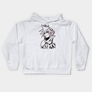 Cloud Strife Final Fantasy VII Kids Hoodie